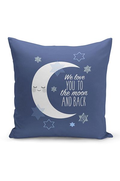 Filamente Children's Baby Room Digital Printed Throw Pillow Cover