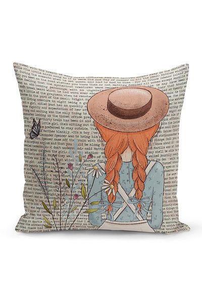 Filamente Children's Baby Room Digital Printed Throw Pillow Cover