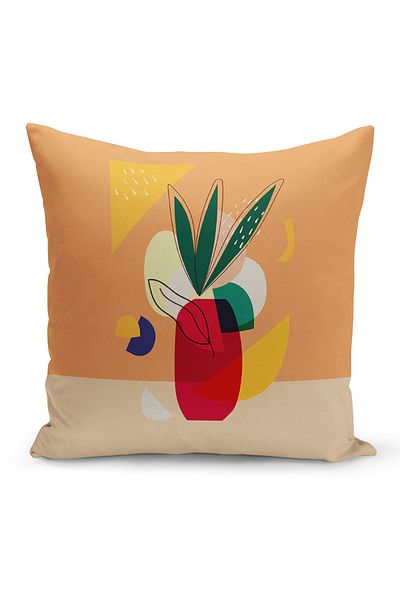 Filamente Double Sided Digital Printing Throw Pillow Cover