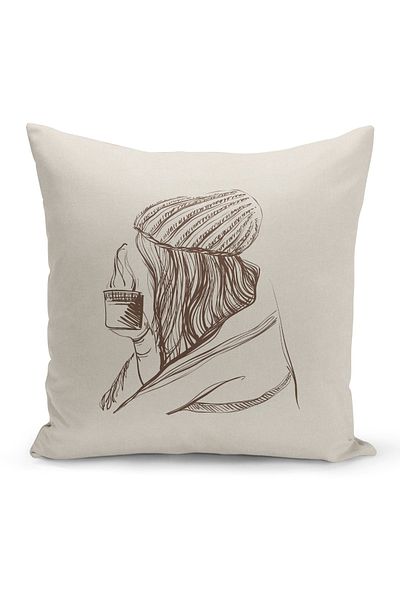 Filamente Double Sided Digital Printing Throw Pillow Cover