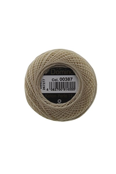 domino خيط تطريز كوتون بيرل 5 جرام رقم: 12