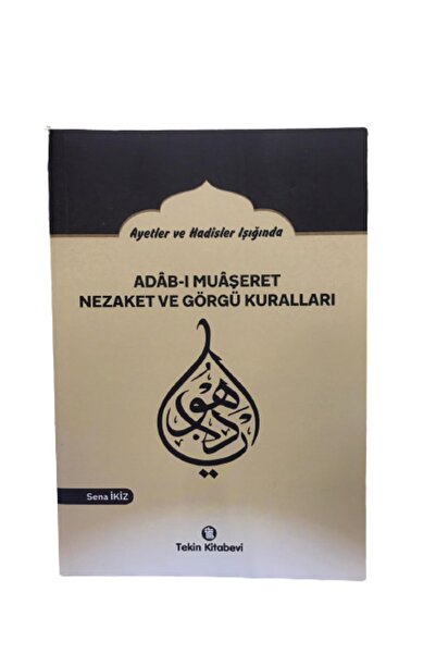 Tekin Kitabevi Adab-ı Muaşeret Nezaket Ve Görgü Kuralları