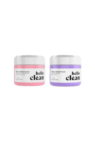 Herbaderm Hello Clean Oil Based Cleansing Balm 100 Ml Squalane & Bisbolol And...