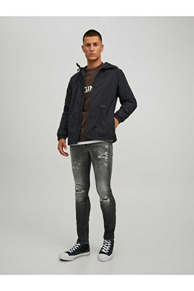 Jack & Jones Jack Jones12215377 Jortamper Hood Jacket - Black - M - St05274-black-m