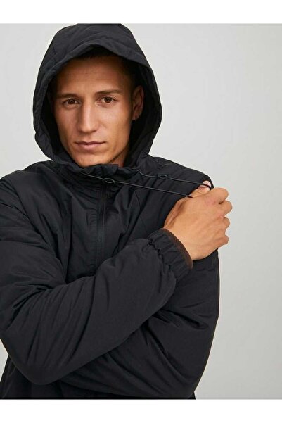 Jack & Jones Jack Jones12215377 Jortamper Hood Jacket - Black - M - St05274-black-m