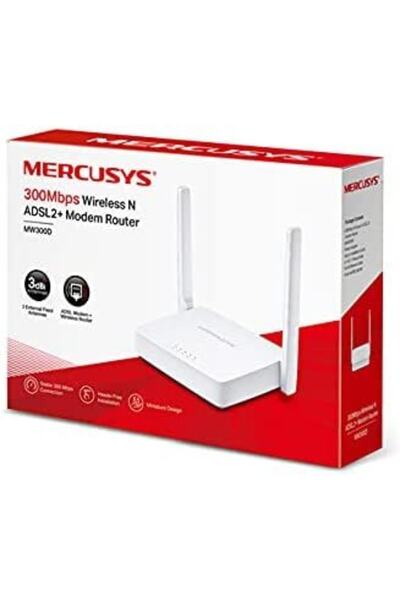TP-LINK b-11 Mw300d Mercusys Mw300d 300mbps Wireless N Adsl2+ Modem Router