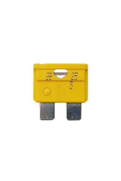 MTA Flat Blade Fuse 20 Ampere Yellow Standard Type -0600450