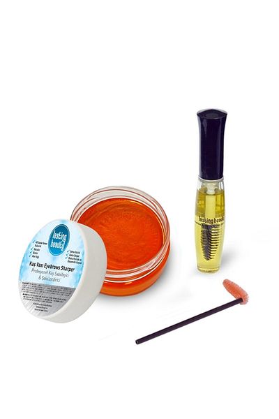 lasting beauty Eyebrow Stabilizer Eyebrow Styling Wax 50 Ml Eyelash Care Oil 10 Ml