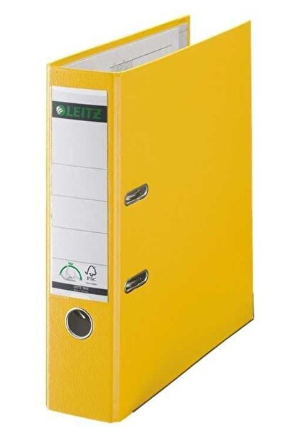 Leitz 1010 Plastik Klasör Geniş Sarı 1010101501