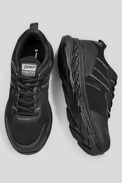 Jump 27401 Yeni Sezon Siyah Mevsimlik Erkek Spor Ayakkabı
