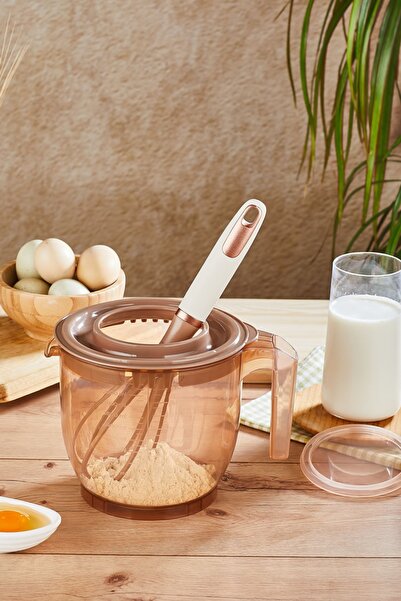 Mim Life Avantajlı Kapaklı Mikser Kabı,bakır 2400ml