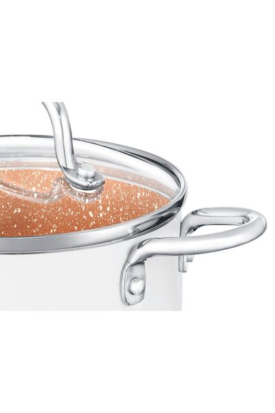 Madame Coco Mini Granite Look 3 Piece Cookware Set