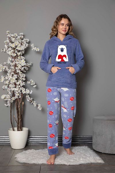 Lady Set de pijamale din lână
