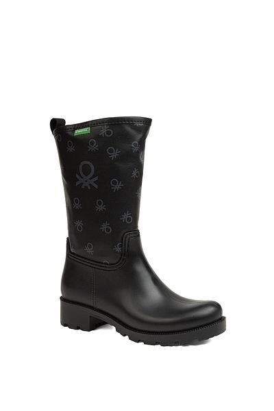 Benetton ® |   Bn-50011 - 34124 Μαύρο - Γυναικείες Μπότες