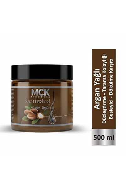 MCK Saç Maskesi Argan Ve Keratin Özlü 500 Ml