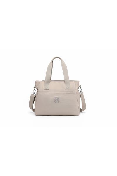 SMART BAGS Geantă de umăr bej pentru femei 3110