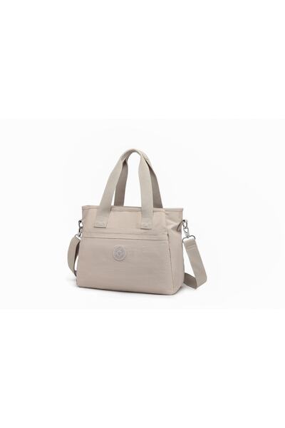 SMART BAGS Geantă de umăr bej pentru femei 3110