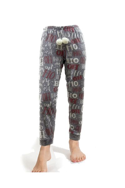 CALİA Women's Fleece Winter Pajamas with Bottom Pockets