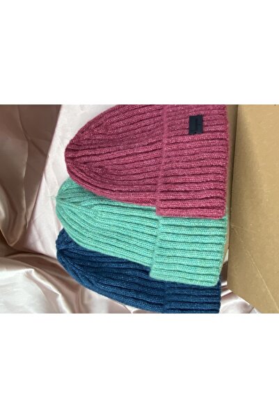 laviyonsa 3-х частинний унісекс в'язаний вовняний берет