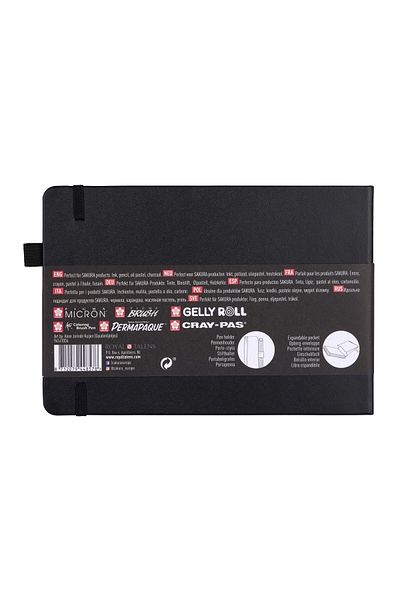 Sakura Sketch Painting Notebook Black Paper 21 X 15 Cm 140 Gr