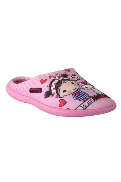 GEZER 14530 Papuci de interior roz pentru copii