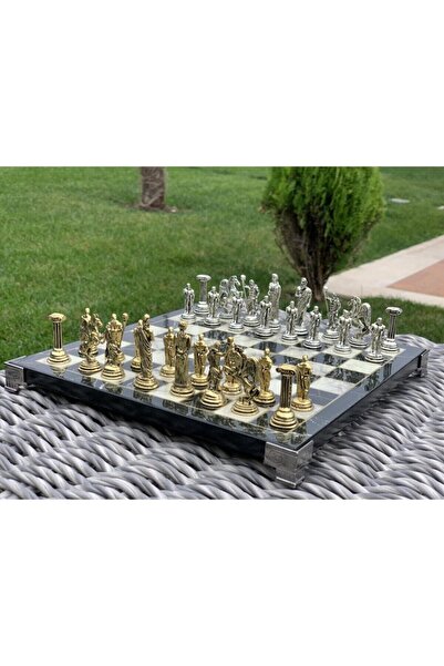 POLO BLUE Antik Roma Satranç Seti