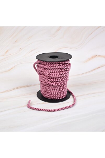 myrope سلك ملتوي 50 متر حبل حبل 6 ملم لون وردي مغبر