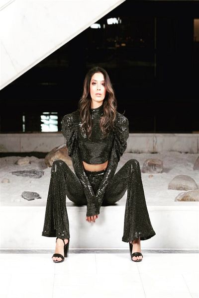 Gira official Black-silver Sequin Set