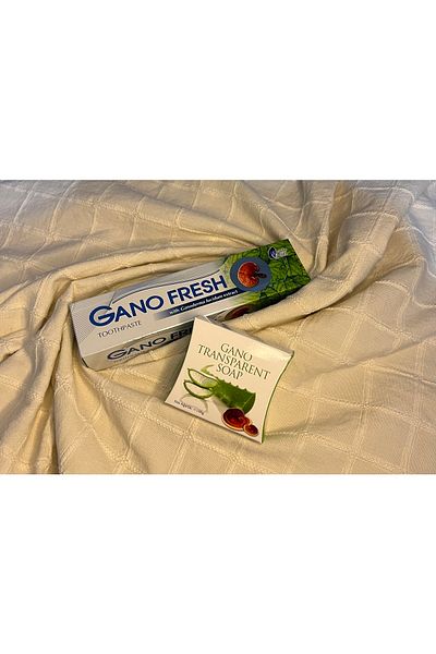 GanoExcel معجون أسنان جانو فريش - صابون شفاف