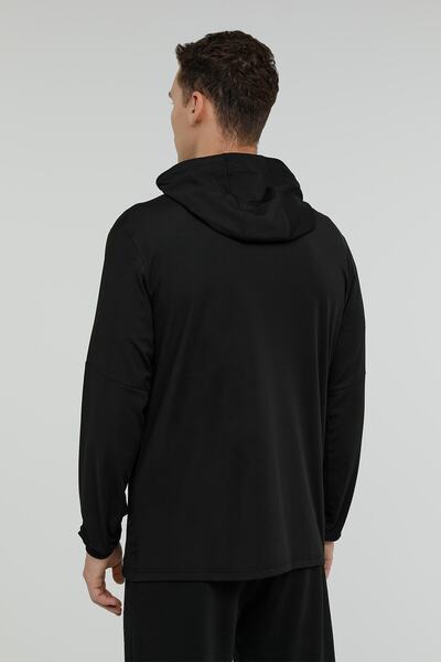 Kinetix M-sn730 Lıam Full Zıp Hoo Siyah Erkek Eşofman Üstü