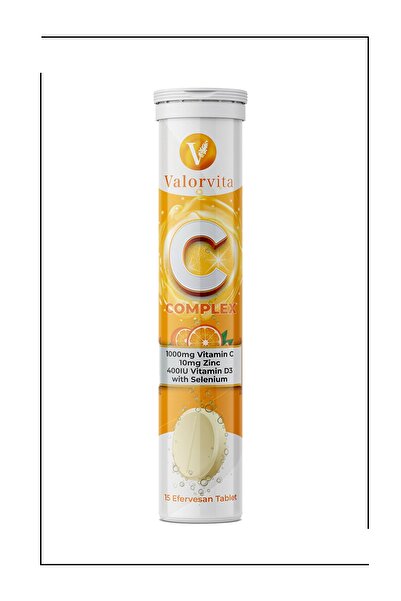 Tabder İlaç ve Kimya San Valorvita C Complex C Vit. Çinko, D Vit. Selenyum