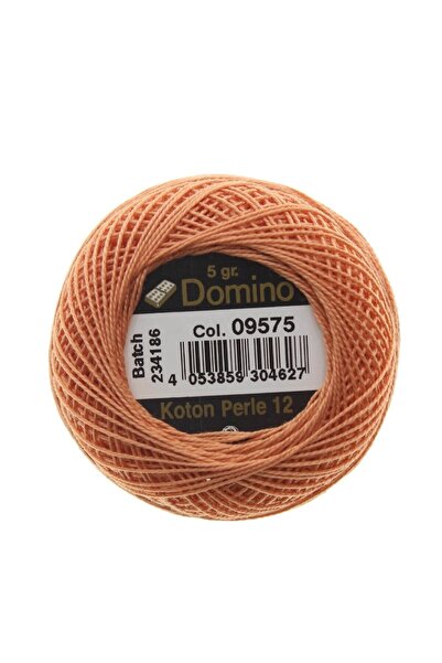 domino خيط تطريز كوتون بيرل 5 جرام رقم: 12 - 09575