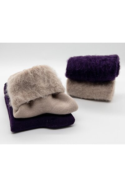 CİHO Чорапи 2 чифта Термо екстра меки зимни дамски чорапи за сън