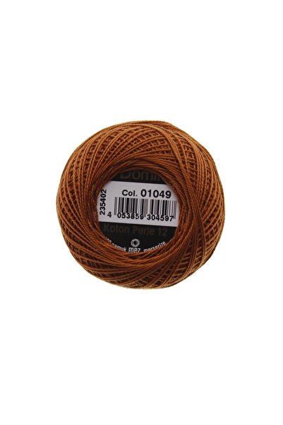 domino خيط تطريز كوتون بيرل 5 جرام رقم: 12 - 01049