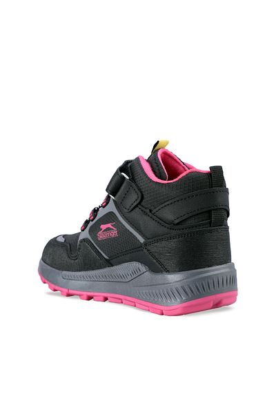 Slazenger Kenzie Girl's Boots Μαύρα / Φούξια