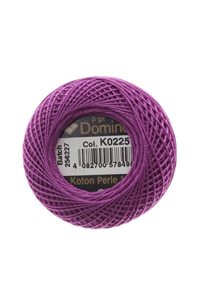 domino خيط تطريز كوتون بيرل 5 جرام رقم: 12 - K0225