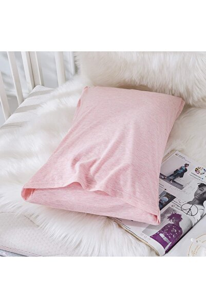 İzgi Concept Bebek Yastık Kılıfı Seti 2 Adet Pembe %100 Pamuklu Kapaklı 35x45 - Premium Quality Baby Pillow Cover
