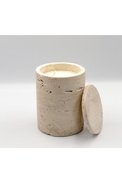 MIARIK DESIGN & DEKORASYON Dekoratif Bej Traverten Mermer Mumluk