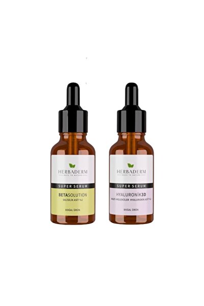 Herbaderm Super Serum Betasolutıon 30 Ml Ve Hyaluronık 3d 30 Ml
