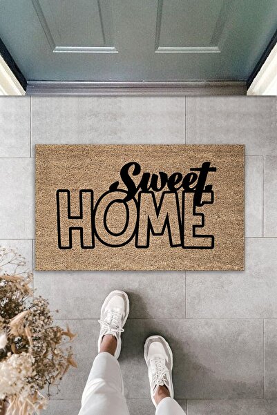 Silkcoat Home Ψηφιακή εκτύπωση Sweet Home με μοτίβο διακοσμητικό πατάκι πόρτα...