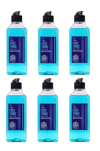 Fonex Fnx Barber Facial Cleansing Tonic 250 Ml 6 Pieces