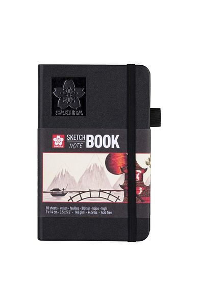 Sakura Sketch Painting Notebook White Paper 9 X 14 Cm 140 Gr