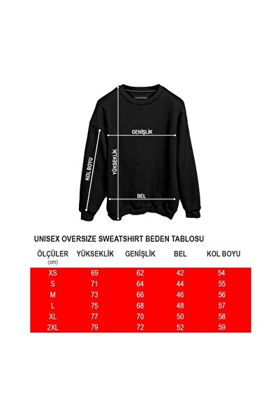 trendgar Oversize εμπριμέ μαύρο φούτερ