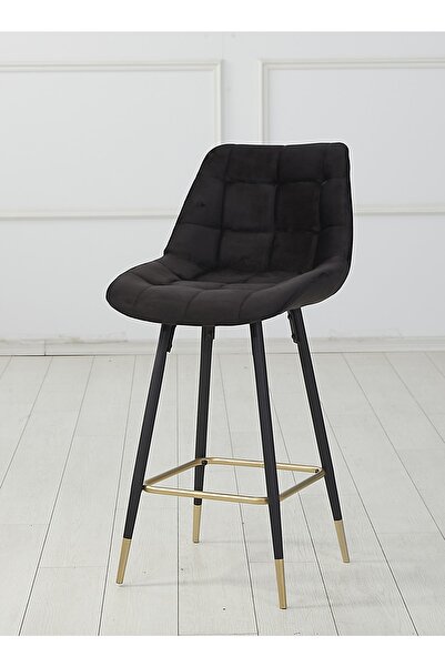 Pİ MOBİLYA 1 Adet Linda Ada Mutfak Ve Bar Sandalyesi - Silinebilir Babyface K...