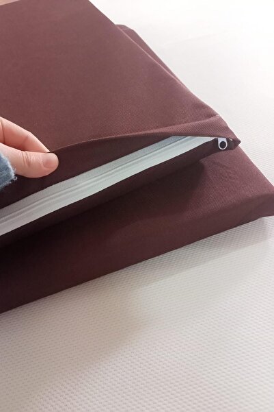 Elyaf Sepeti Sponge Chair Cushion with Waterproof Cover 40x40