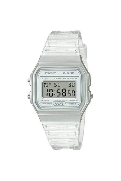 Casio Unisex Wristwatch Retro F-91WS-7DF
