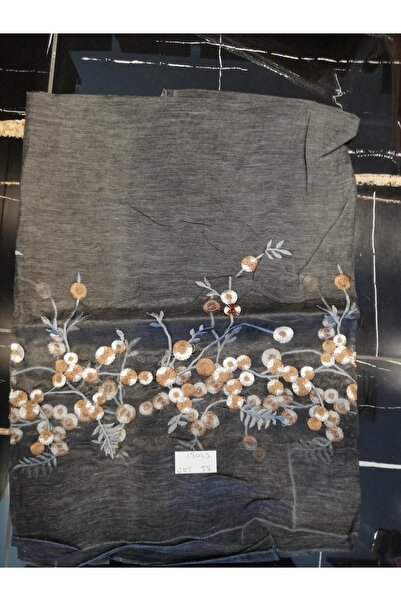 19V69 ITALIA Organze Nakış Ithal Ipek Cotton Seri Şal Askısı Ve Hediyelik Set...