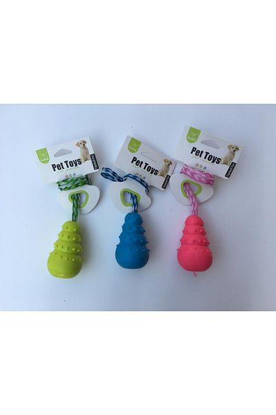 Nunbell Dog Toy Dental Floss Bell