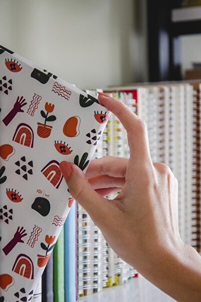 CoNotes دفتر ملاحظات منقط بغطاء صلب/ جدول أعمال غير مؤرخ - مجلة رصاصة