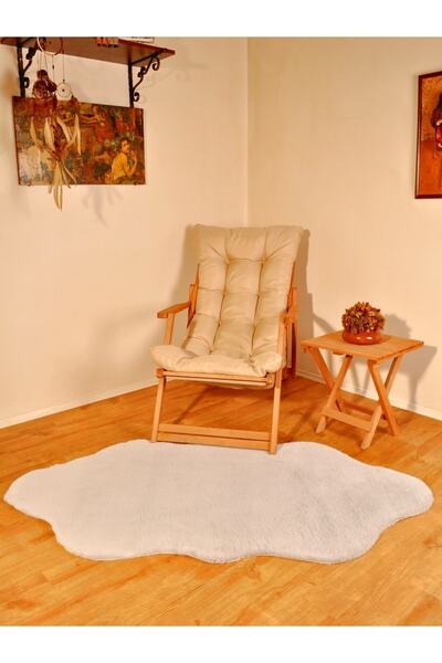 Tappeto Rex Tavşanı Dekoratif Çift Kafa Peluş Post Gri tüy Yüksekliği